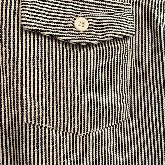 Lil Hickory 1/2 zip Cotton Shirt 8-10 - Picture 3 of 4
